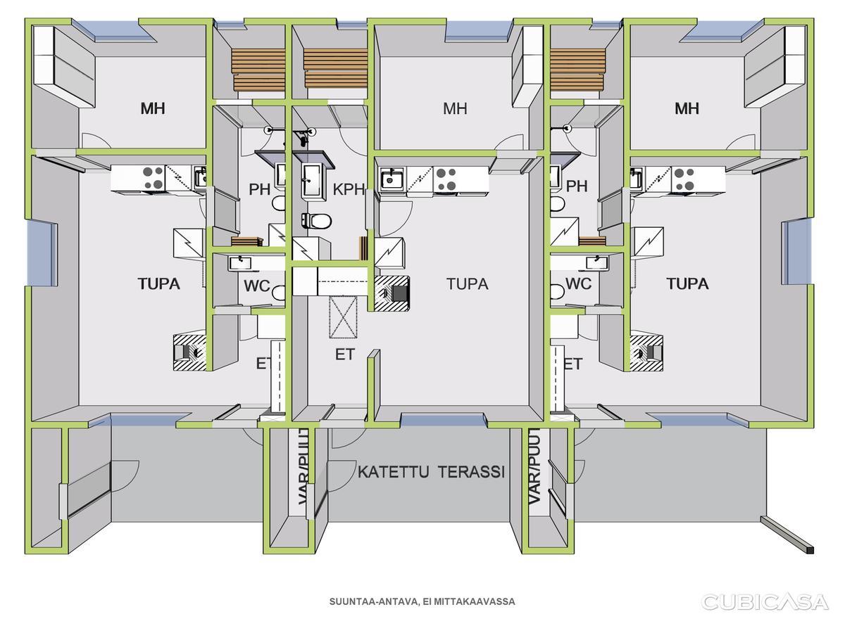 Rukantrio Apartments Dış mekan fotoğraf